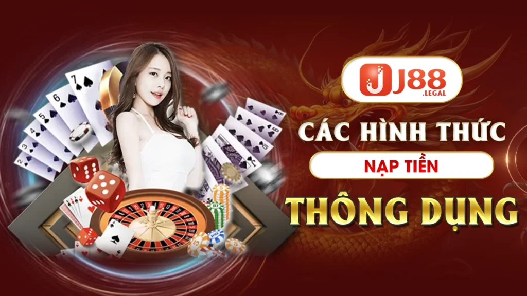 Các hình thức nạp tiền thông dụng